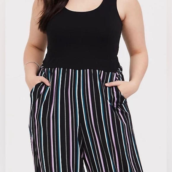 🖤NWT Torrid Challis Jumpsuit - Picture 4 of 10